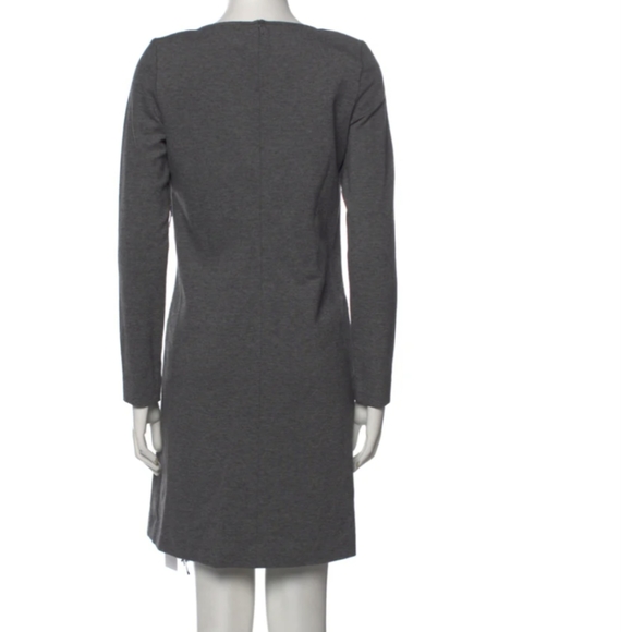 Lela Rose Stripe Fringe Wool Shift Dress XS - Picture 5 of 11